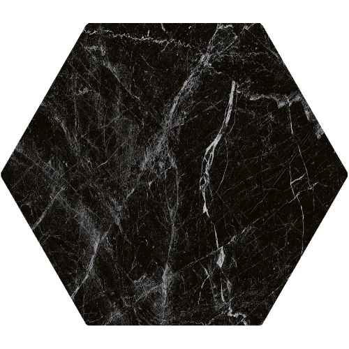 Керамогранит Atrium Cosmo Black Hex ATR00008 24х20 см