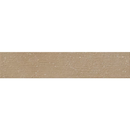 Плитка настенная Harmony Трасе Слай Брушед / Trace Clay Brushed Q-70 матовая коричневая 42886 30х6 см
