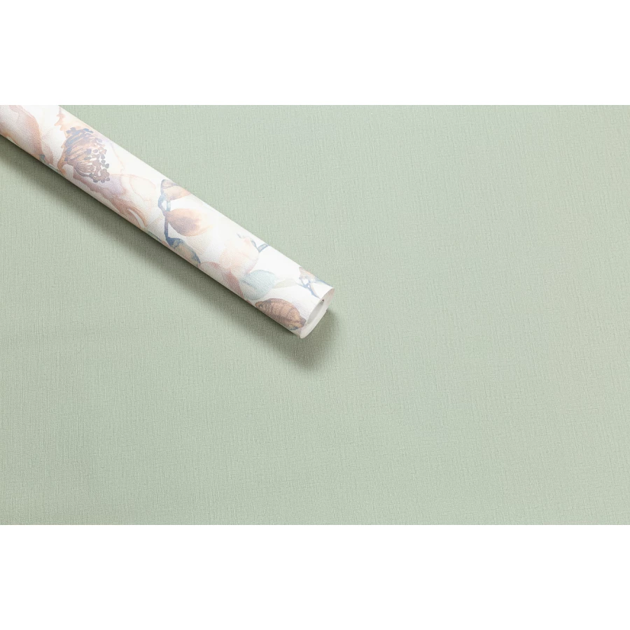 Обои флизелиновые Palitra Home HomeColor Aquarelle Bionica Monochrome Provence зелёные HC71823-77 1,06х10,05 м