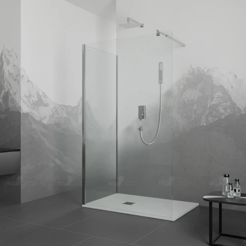 Душевой уголок RGW WA-005 WA-002+Z-050-2 Прозрачное 35100509-11 100х90 см