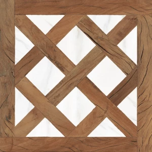 Плитка напольная Peronda FS Forest Mix матовая бело-коричневая 0100338321 45x45 см