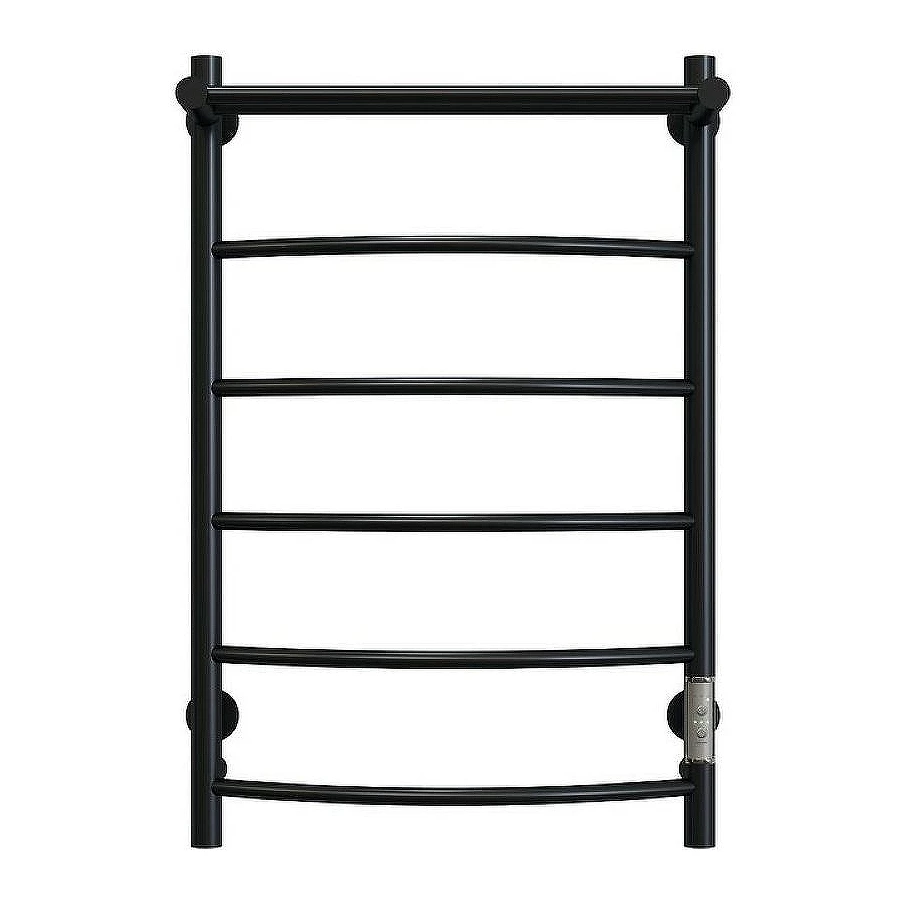 Полотенцесушитель электрический Aringa Берген черный AR03007BL 80х50 см