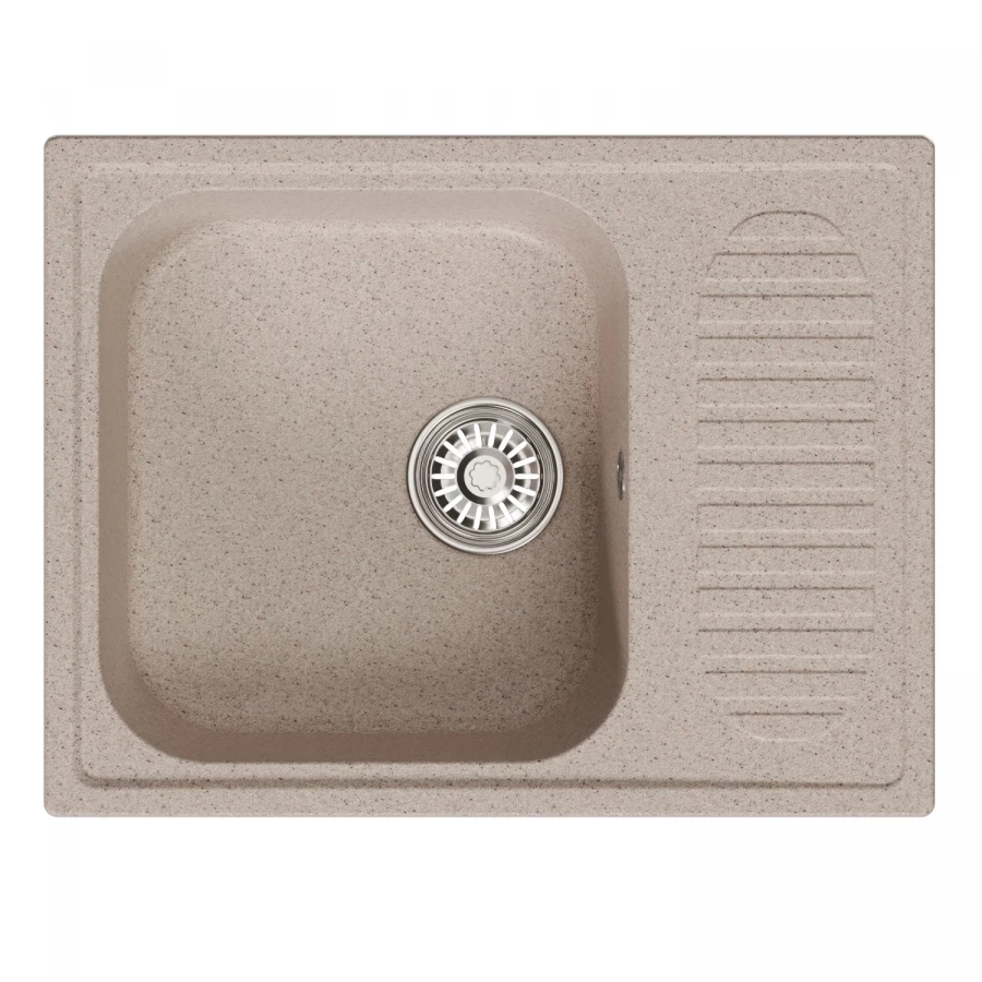 Мойка MixLine ML-GM18 New с крылом песочная 302 551968 64x49x19 cм