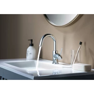 Смеситель Aquatek Европа для раковины без донного клапана хром AQ1307CR