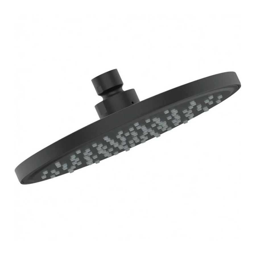 Верхний душ Ideal Standard Idealrain Ø200 мм пластик матовый черный BD140XG