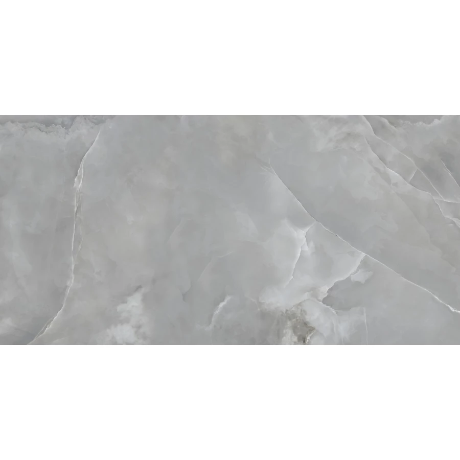 Керамогранит Laparet Snowy Night лаппатированный шайн серый 120х60 см