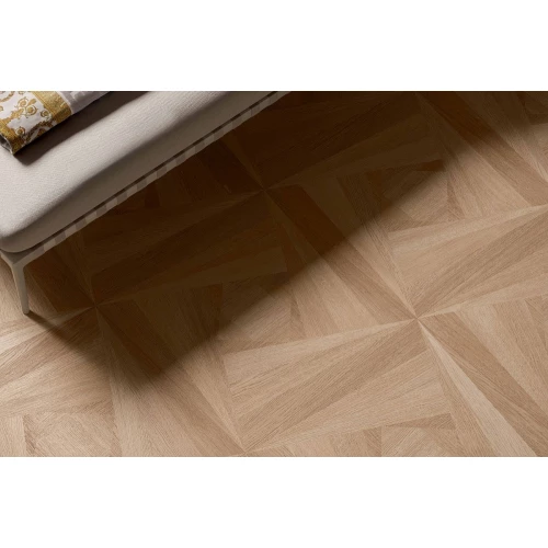 Керамогранит Versace Leatherwood Carousel Honey Nat 3D R матовый бежевый PF60020118 60х60 см