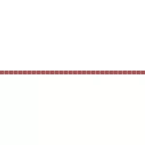 Бордюр разрезной Роскошная мозайка Бусинка люстрированный бордовый 1,3х20 