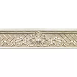 Керамическая плитка Бордюр Kerlife Pietra beige arte 1 31,5х8 см