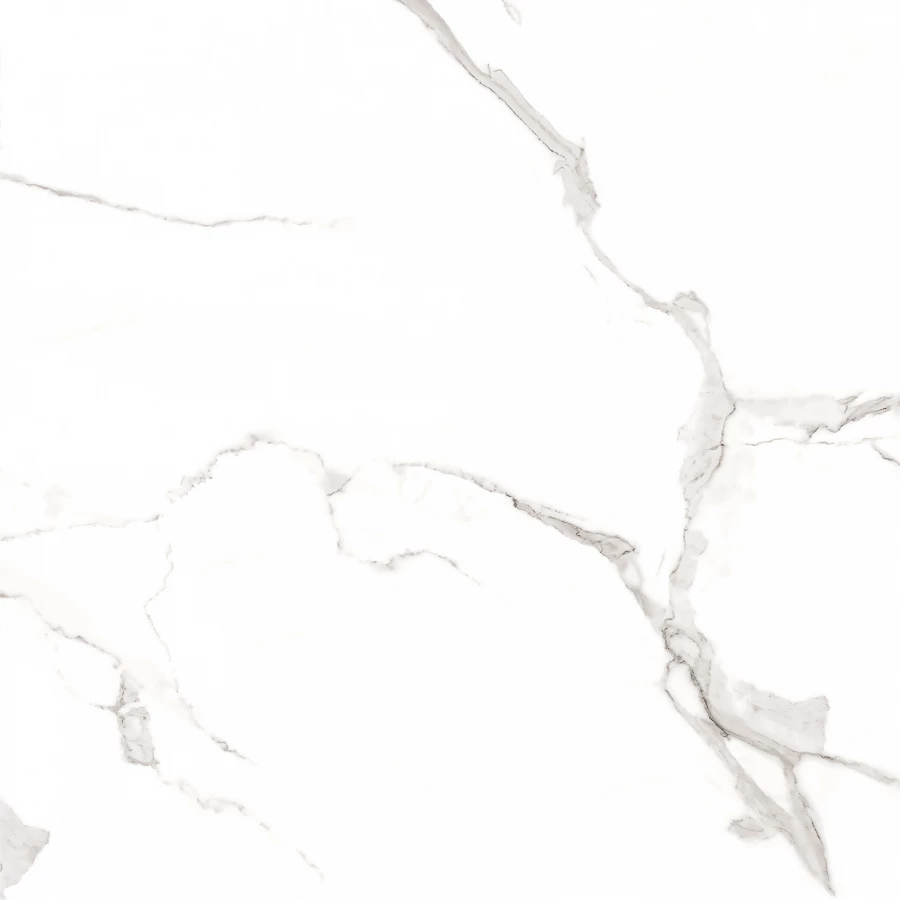 Керамогранит Arcadia Ceramica Statuario Mires Full Polished глянцевый белый FP1012-A 60х60 см