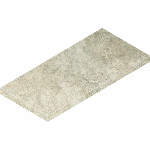 Ступень угловая левая из керамогранита Italon Магма Минерал матовая бежевая 620070002956 60х33 см