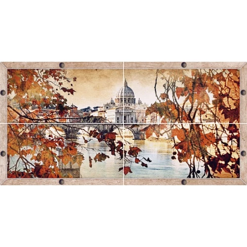 Декор массив Нефрит-Керамика массив Флоренция бежевая 07-00-5-10-00-11-525 50х25 