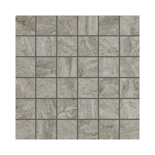 Вставка Coliseumgres мозаика Альпы серая 30х30