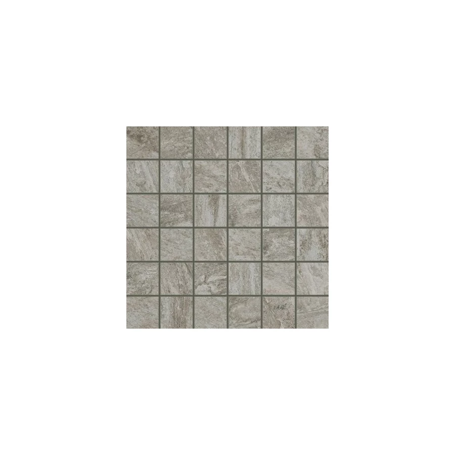 Вставка Coliseumgres мозаика Альпы серая 30х30