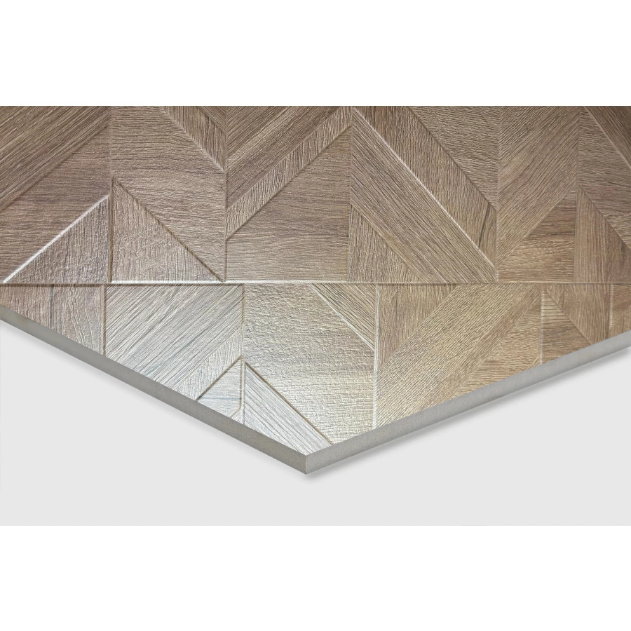 Керамогранит Arcadia Ceramica Rockwood Oak 3D-эффект матовый бежевый RT7013-P 120х60 см