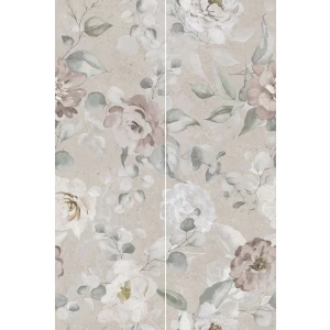 Панно 1 Kerama Marazzi Риккарди серый светлый матовый обрезной AZ\A051\2x\14058R 120х80 см