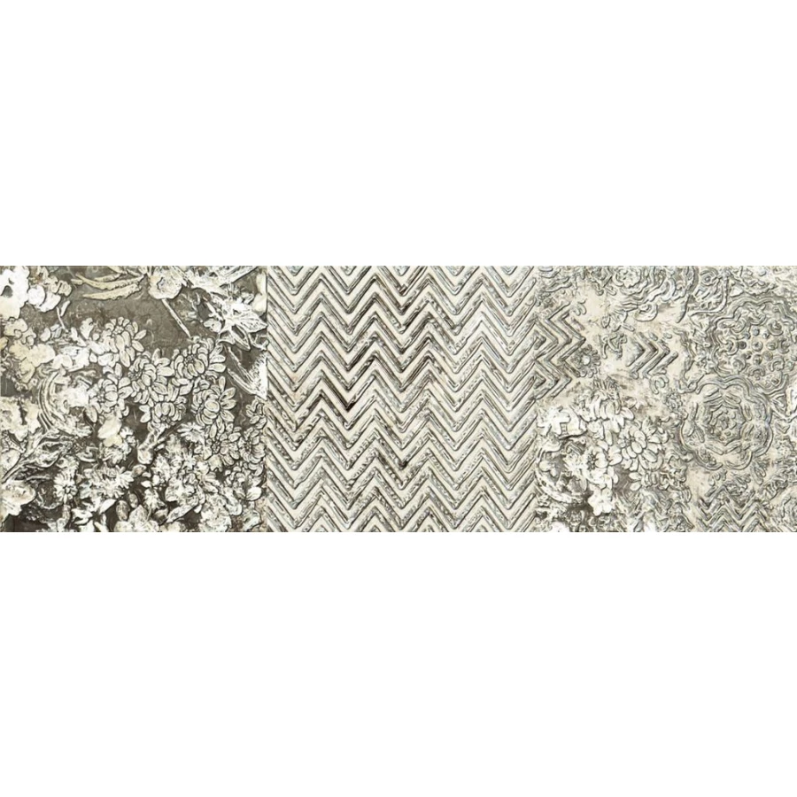 Декор Ibero Dec batik white a 25*75