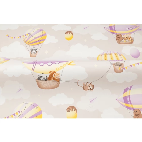 Обои флизелиновые Palitra Home Zoo Child HomeColor бежевые HC72270-12 1,06х10,05 м