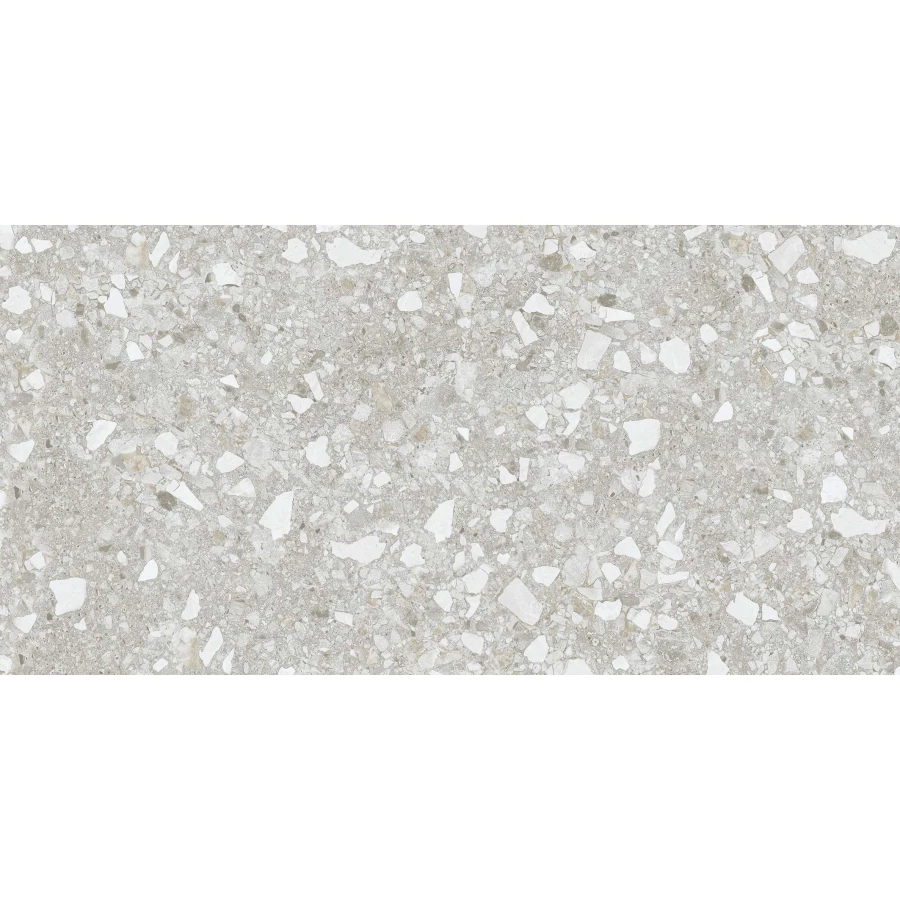 Керамогранит Buono Terrazzo Classic Crema Matt матовый серый TVL4804M 120х60 см