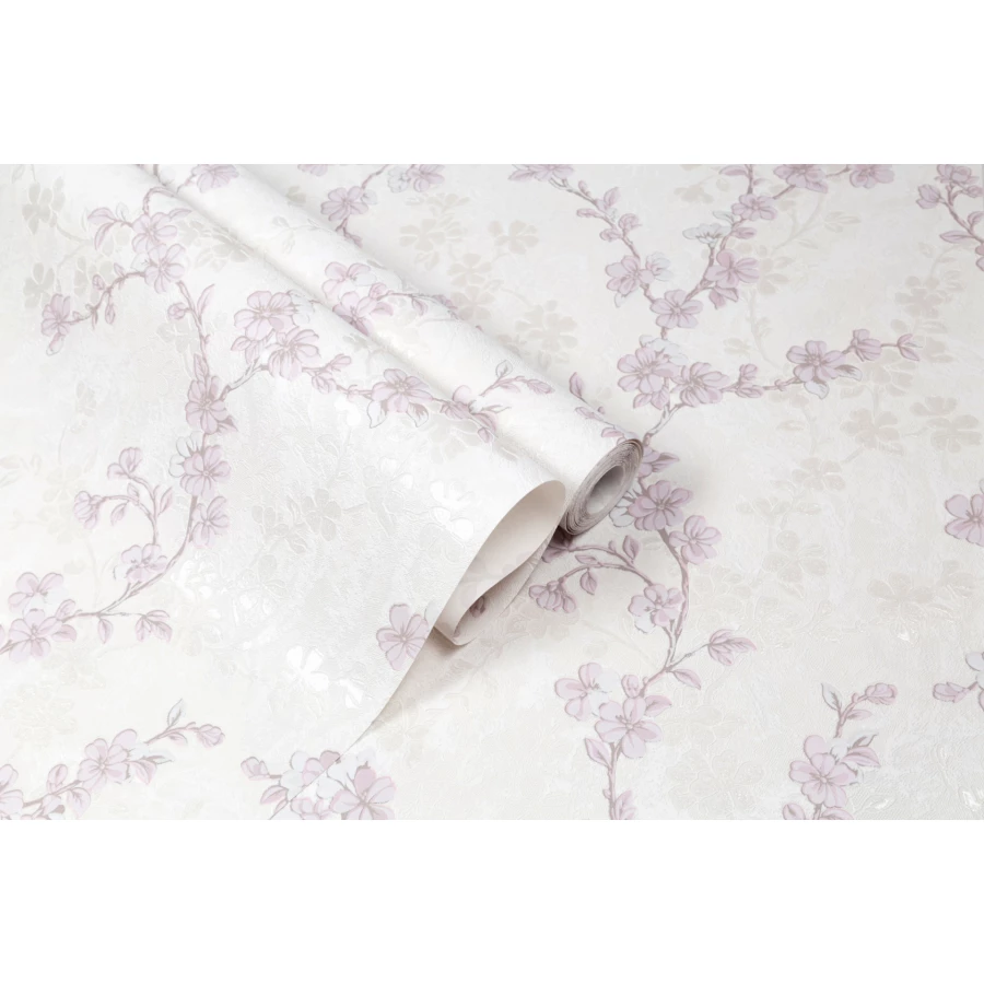 Обои флизелиновые Palitra Home Alba серые HC31197-14 1,06х10,05 м