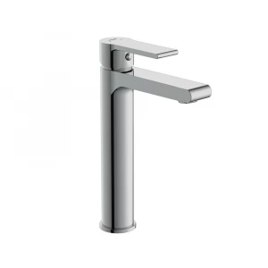 Смеситель для раковины высокий Cersanit Brasko однорычажный клик клак 63024