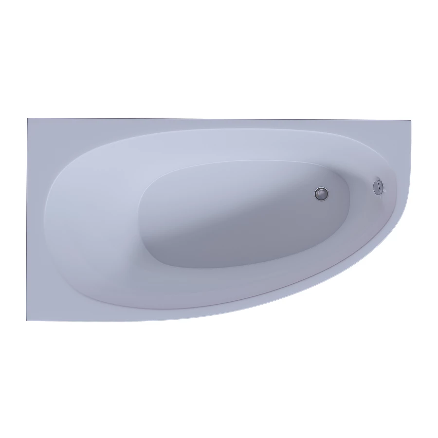 Ванна акриловая Aquatek Дива левая без гидромассажа DIV170-0000002 170х90 см