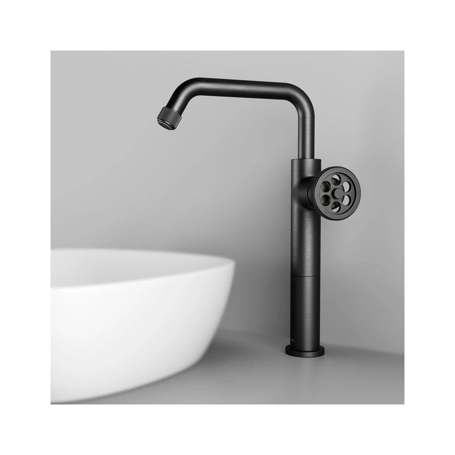 Смеситель для настольного умывальника графит Iddis Grange GRAGMR1i01 графит