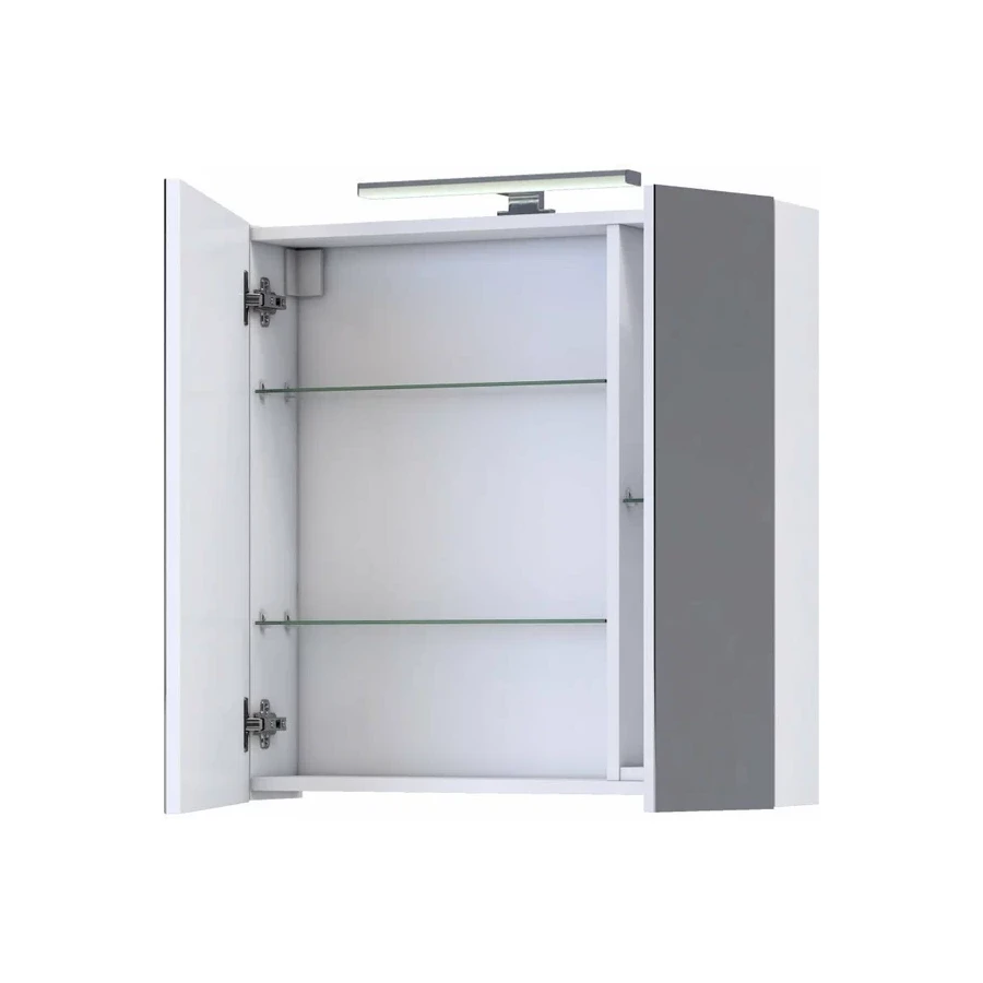 Зеркало шкаф Vigo Plaza 700 навесной со светильником zsh.PLA.70.El 70x70 см