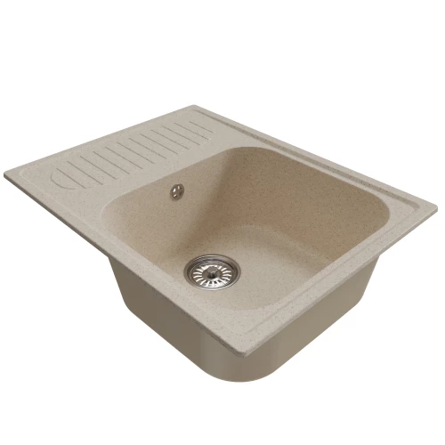 Мойка MixLine ML-GM18 New с крылом бежевая 328 551973 64x49x19 см