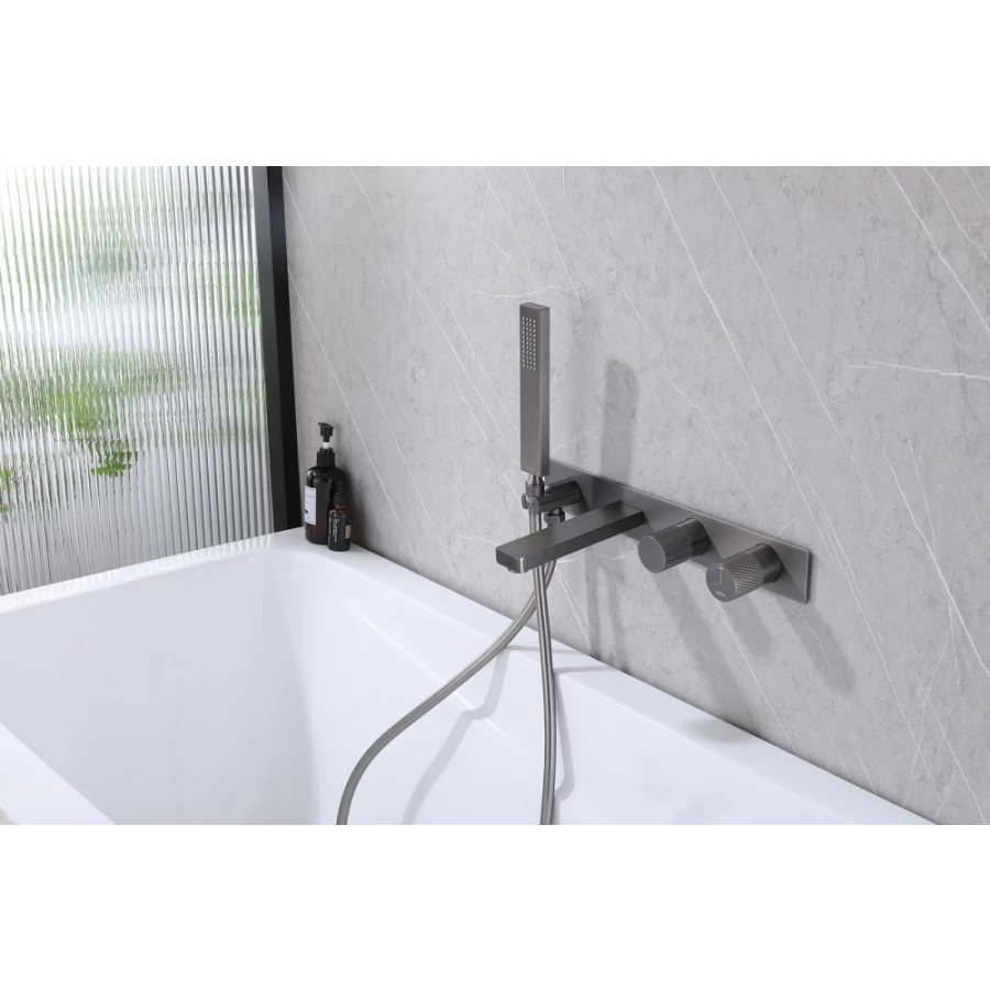 Смеситель Abber Rund для ванны скрытого монтажа никель AF8730NG