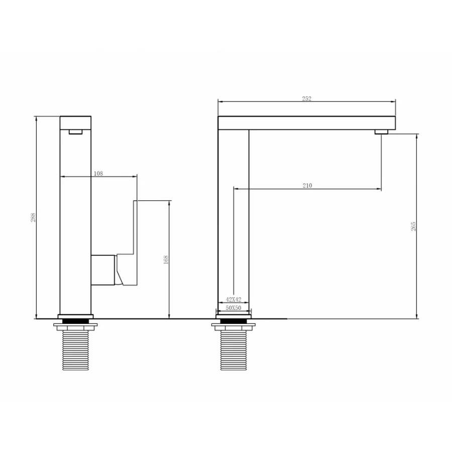 Смеситель Abber Daheim для кухни белый AF8214W