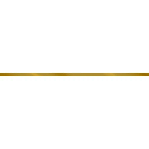 Карандаш Eurotile Ceramica Lia beige flat золото 29 89,5х2 см