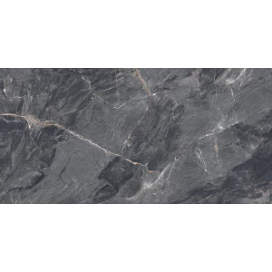 Керамогранит Laparet Jerico Nero карвинг матовый чёрный 120х60 см