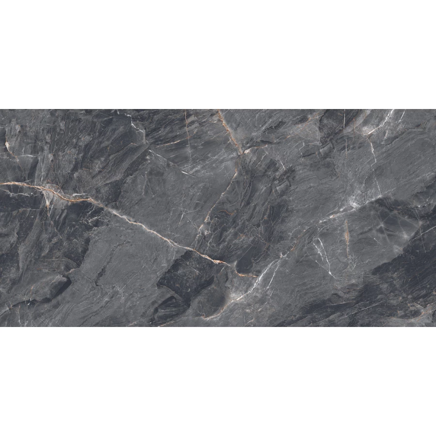 Керамогранит Laparet Jerico Nero карвинг матовый чёрный 120х60 см