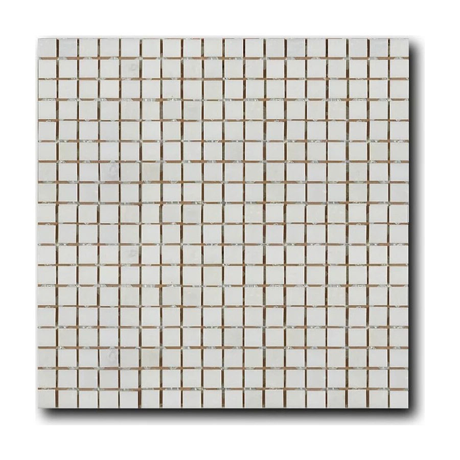 Мозаика из натурального камня Art&Natura Marble Mosaic Calacatta 15x15 сетка белая mm-calacatta 30,5x30,5 см