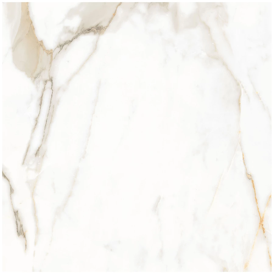 Керамогранит Ceradim Calacatta Superior Полированный белый 60х60 см