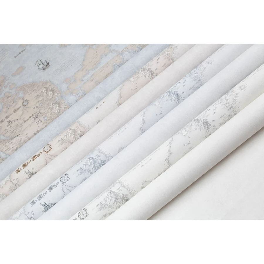 Обои флизелиновые Palitra Home Esperanto HomeColor серые HC72317-42 1,06х10,05 м