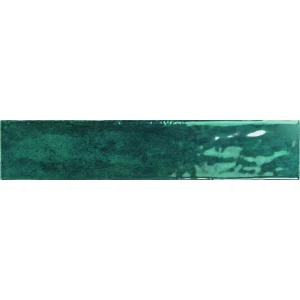 Плитка настенная Monopole San Remo Turquoise глянцевая бирюзовая 25x5 см