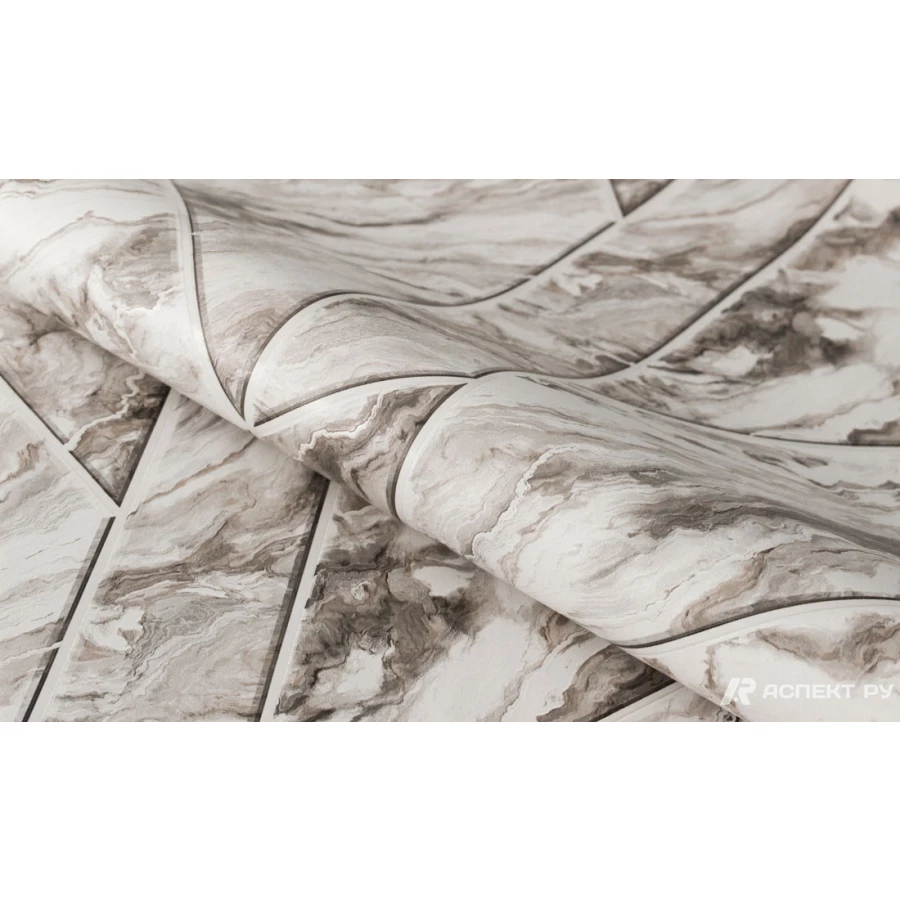 Обои виниловые Аспект Белфаст бежевые 10132-22 0,53х10,05 м