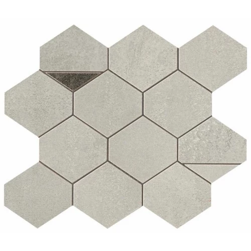 Мозаика Atlas Concorde Blaze Aluminium Mosaico Nest 9BNA 29,4x25,8