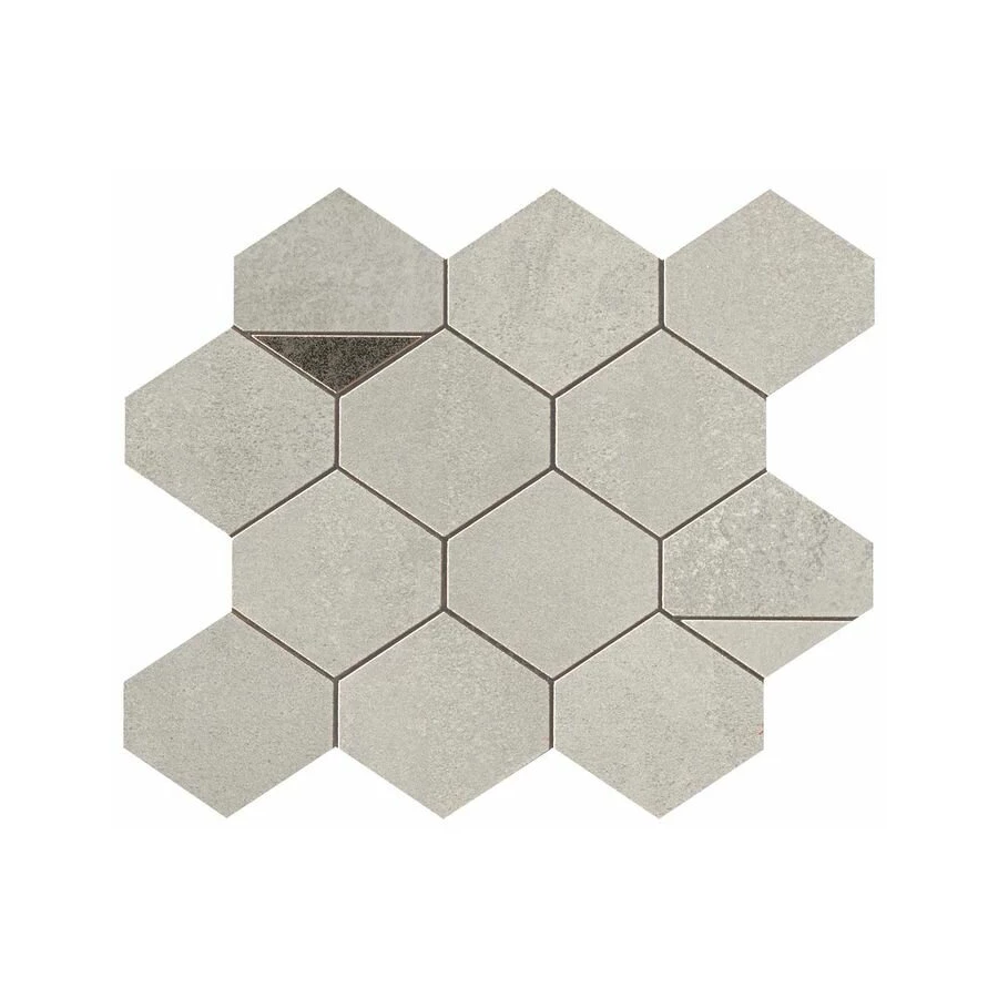 Мозаика Atlas Concorde Blaze Aluminium Mosaico Nest 9BNA 29,4x25,8