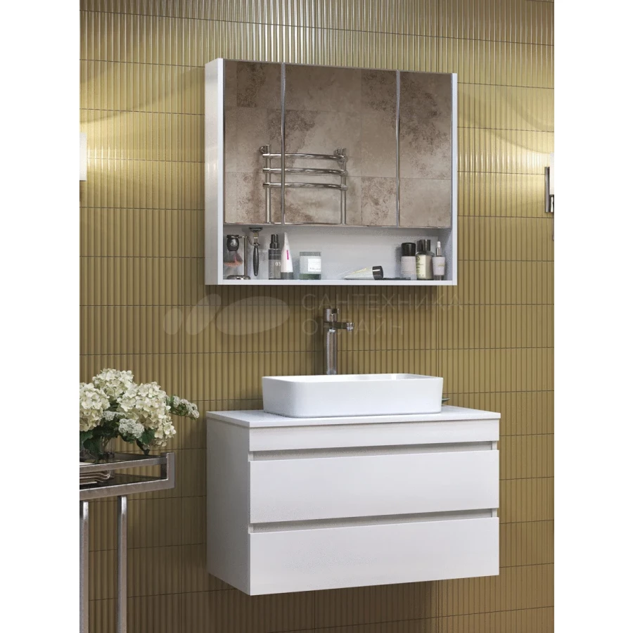 Зеркало шкаф Vigo Urban 800 навесной zsh.URB.80