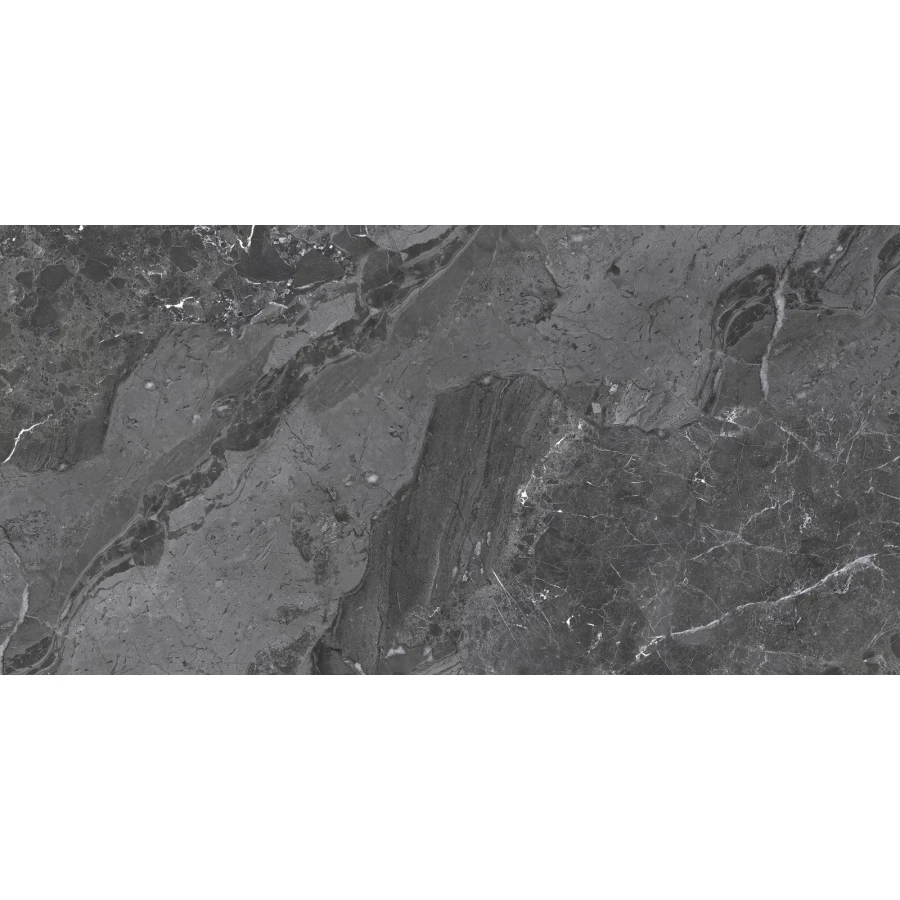 Керамогранит Delacora Greiny Dark sugar-эффект 60120GRY99 120х60 см