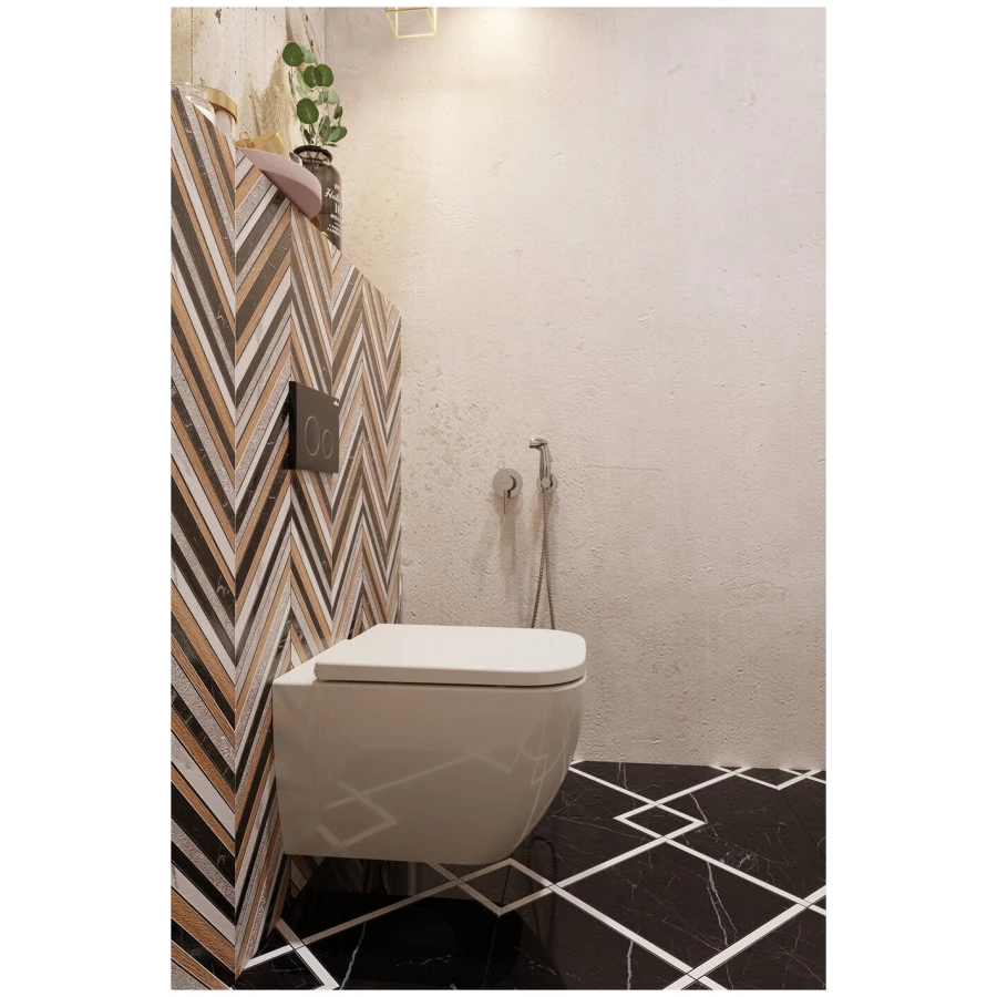 Унитаз Lavinia Boho Relfix One Rimless 75110585 (комплект 10 в 1)