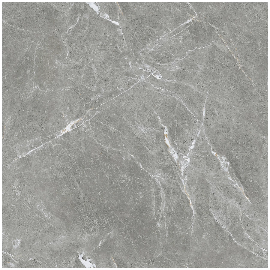 Керамогранит Ceradim Stone Cool Grey серый Полированный 60х60 см