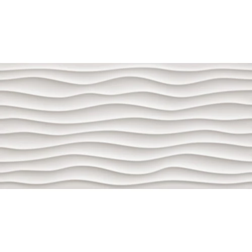 Плитка керамическая Atlas Concorde 3Д Волл Дизайн Дуне Whите Матт / 3D Wall Design Dune White Matt матовая белая 8DUW 80х40 см
