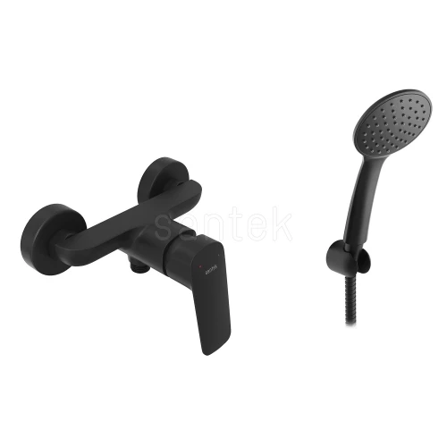 Смеситель для душа Santek Таос черный матовый WH5A20009N001