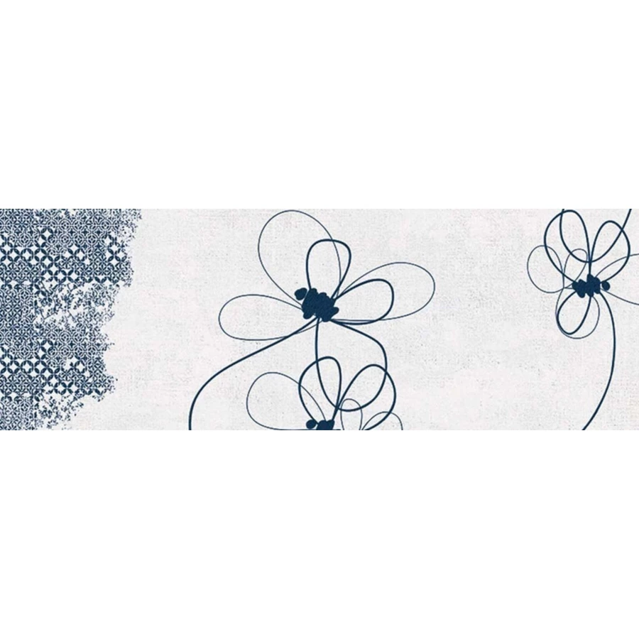 Плитка настенная Tikko Decor Blanco матовая с блеском белая 90х30 см