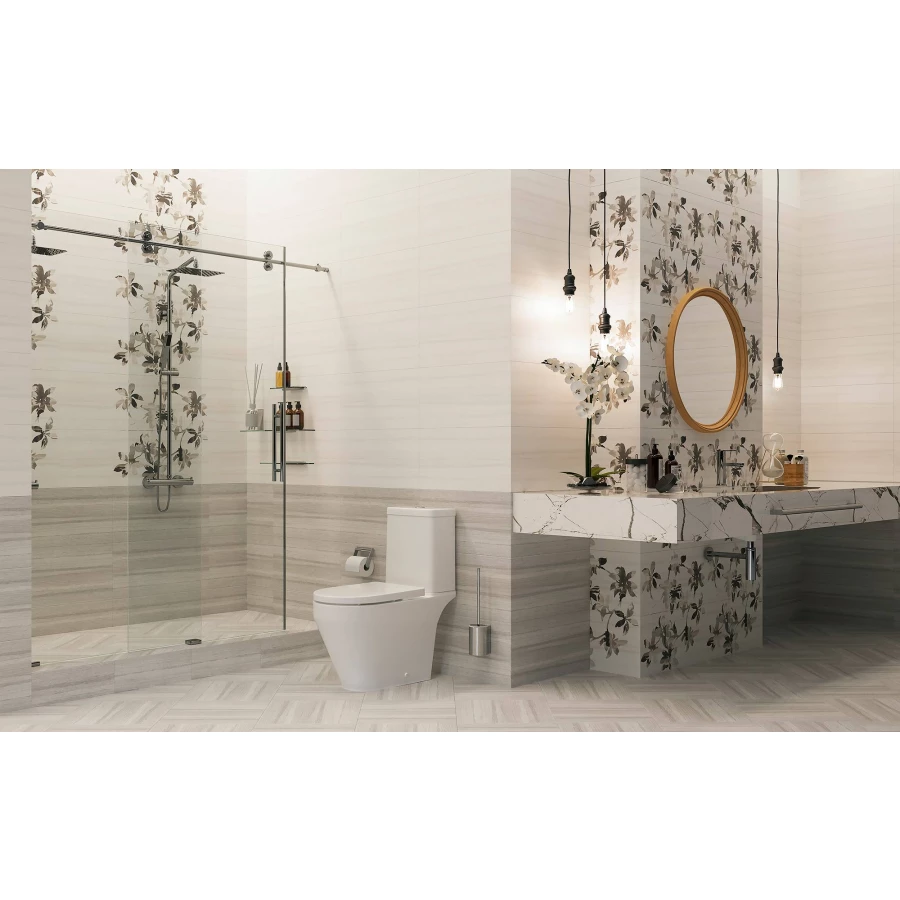 Керамогранит Керамин Ванкувер 1П серый 40х40 см