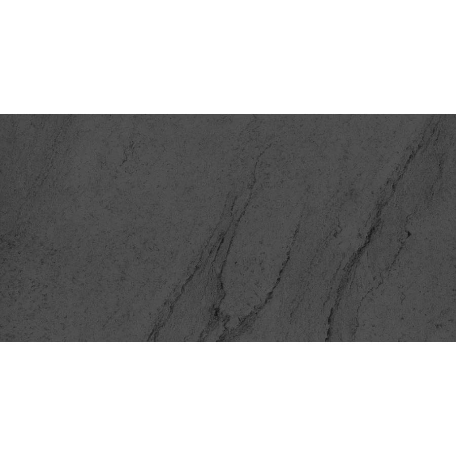 Керамогранит Laparet Fog Night лаппатированный шайн чёрный 120х60 см